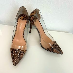 Tony Bianco snake pumps